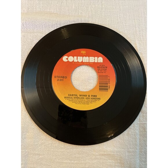 Earth,Wind & Fire You And I/Musical Interlude:New Horizons 45RPM Columbia 1987 - Picture 3 of 8